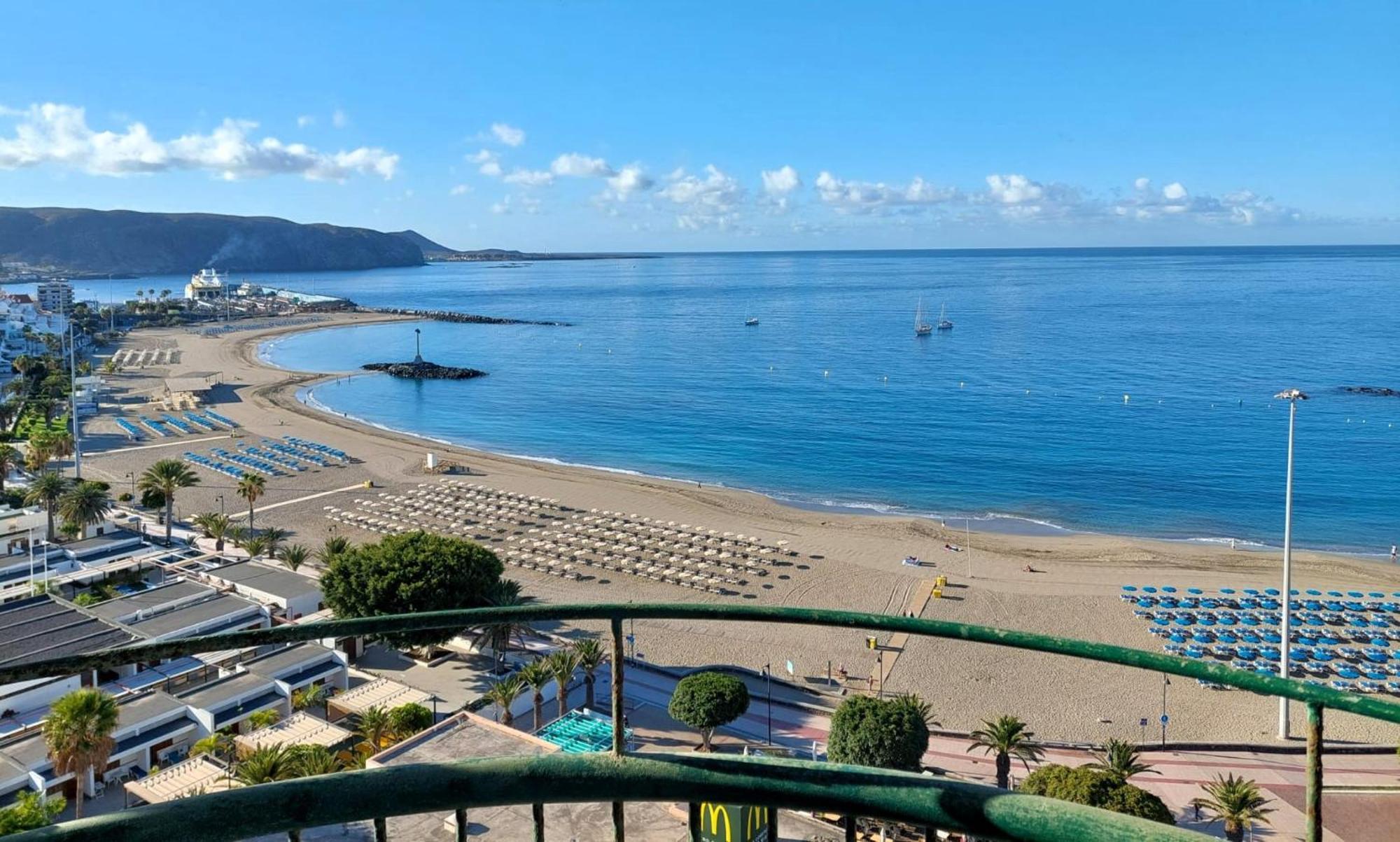 Frontal Ocean View Torres Del Sol Apartment Los Cristianos  Exterior photo
